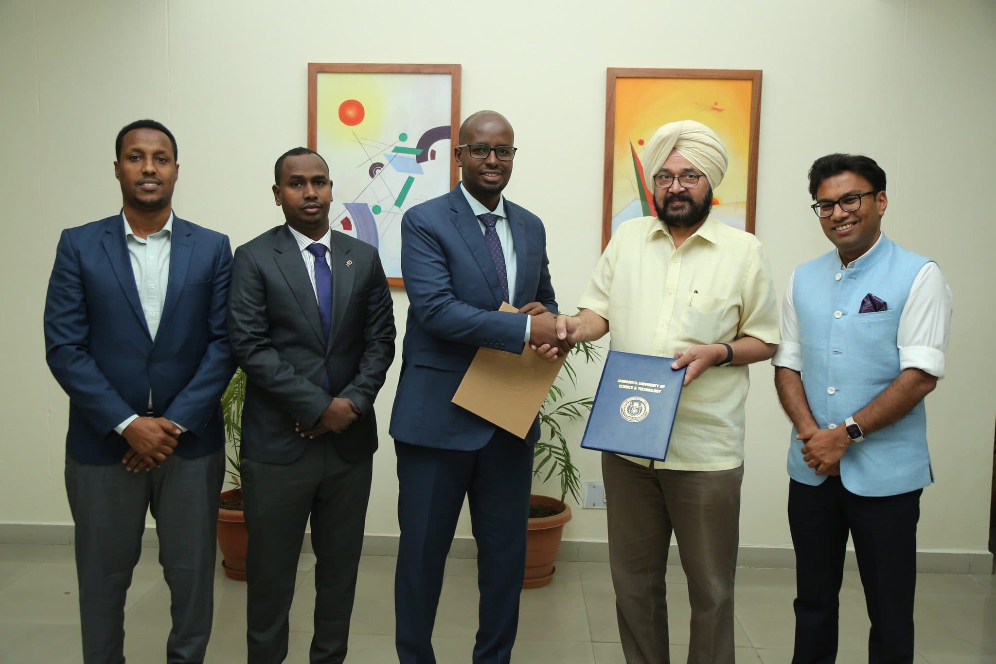 JUST Signs Strategic Partnership with Lovely Professional University, India