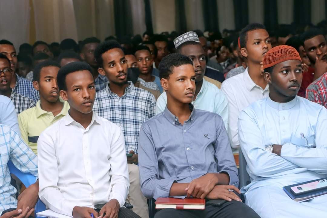 JUST University students in class