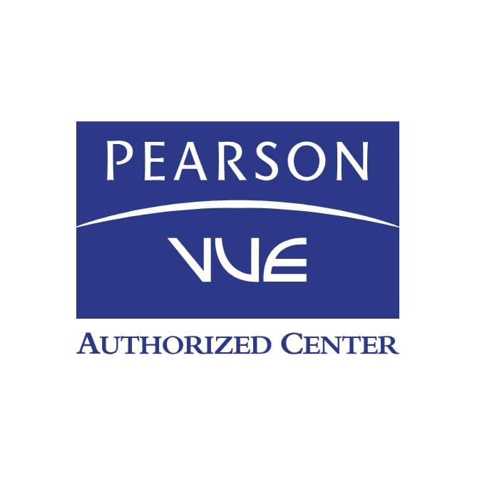 Pearson VUE Authorized Test Center logo