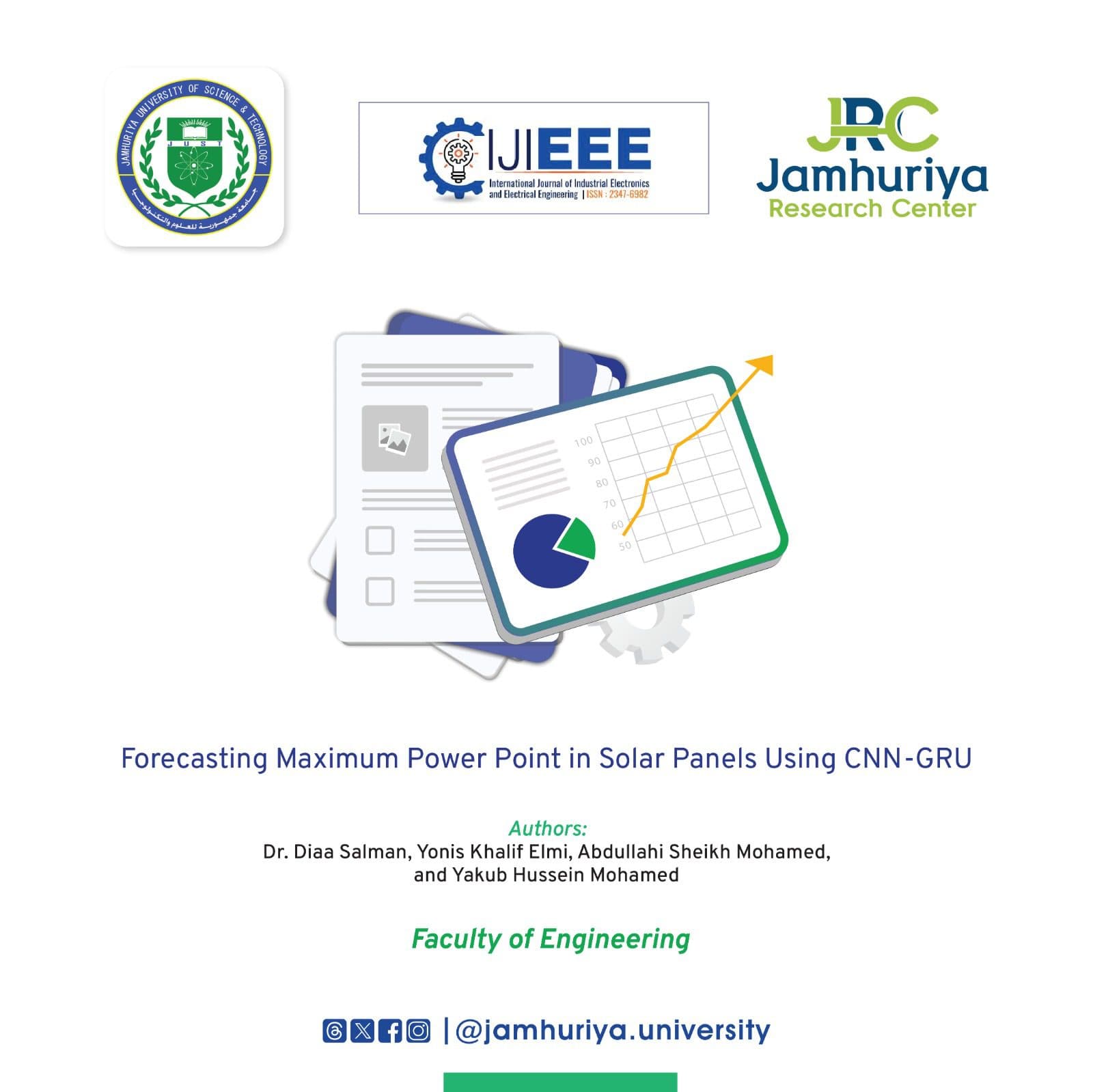 Forecasting Maximum Power Point in Solar Panels Using CNN-GRU